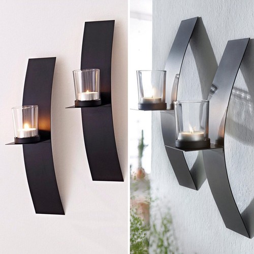 Wall candle holders - candle,