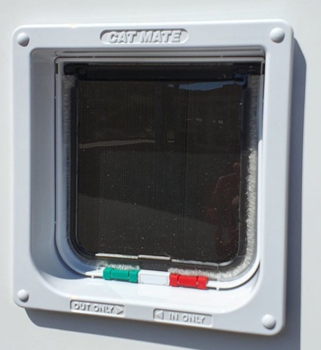 White pvc upvc door - white,