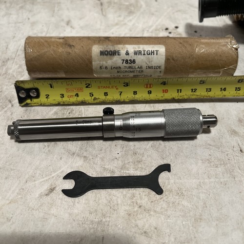 Moore and wright - 5-6”, bore