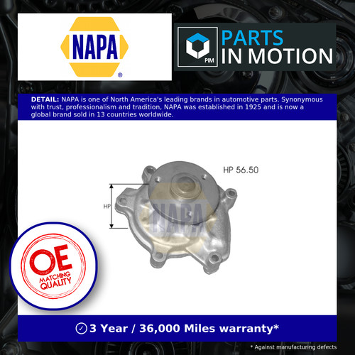 Water pump fits - water, daihatsu