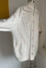 Angora Fluffy Cardigan Sweater