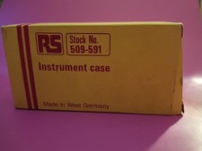 RS Instrument Case. New Old