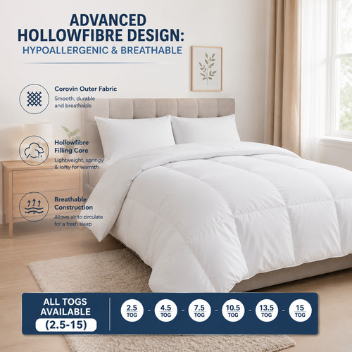 Hotel quality duvet quilt 5 - hotel, 4.5