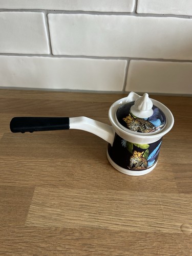 Ceramic turkish coffee pot - turkish,