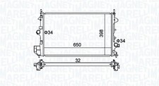 RADIATOR ENGINE COOLING FITS