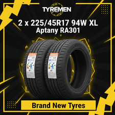 2 X New 225/45R17 94W APTANY