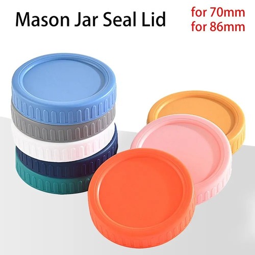 6pcs reusable mason - 6pcs,