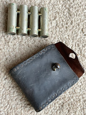 UNUSUAL vintage pitch pipes for Viola in small leather case. C not blowing