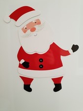 5 Pieces Santa Christmas Fridge Refrigerator Magnet Freezer Xmas Decoration 