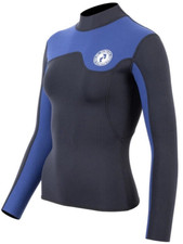 Two Bare Feet Womens Aspect Fleece Lined Thermal 2.5mm Superstretch Wetsuit Top