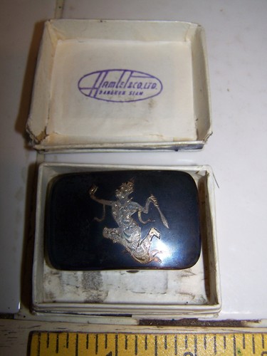Vintage siam sterling - sterling, belt
