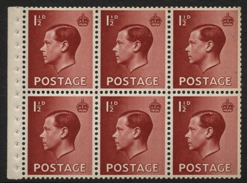 1936 keviii sg459b booklet - keviii,