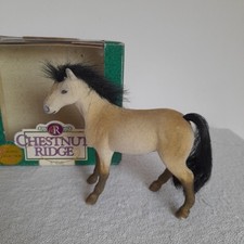 Chestnut Ridge Flocked Horse 5" colt Figure Toys R Us 90s