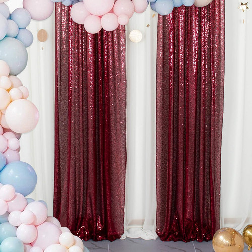 Sequin curtains panels - sequin, 2