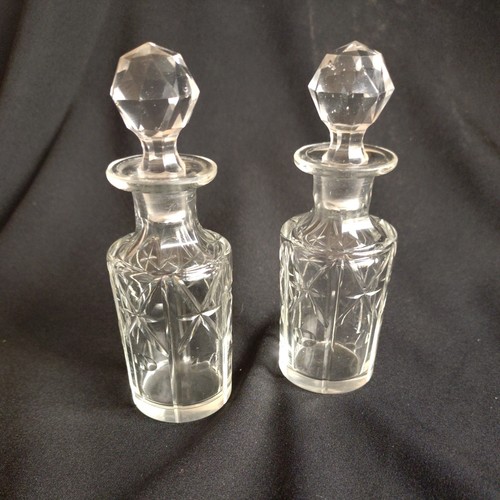 Matching cut glass vintage - cut, /