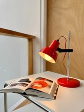 1980's Adjustable Orange Desk