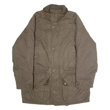 CAMEL COLLECTION Mens Parka Jacket Brown L