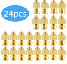 24pcs Extruder MK8 Nozzles Tip
