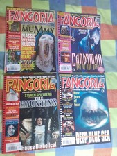 FANGORIA MAGAZINES 1999 ISSUES NO. 182 183 184 & 185 