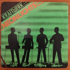 KRAFTWERK: Neon Lights - 12" Luminous  Vinyl - Capitol Records 12CL15998 - 1978