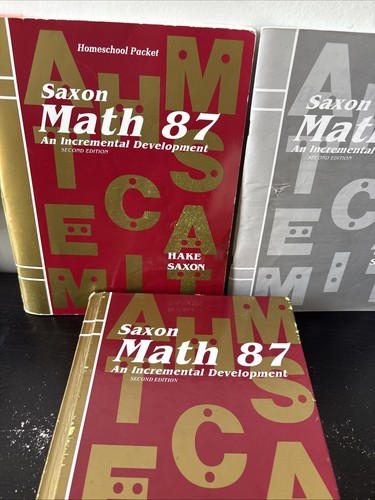 Saxon math set - saxon,