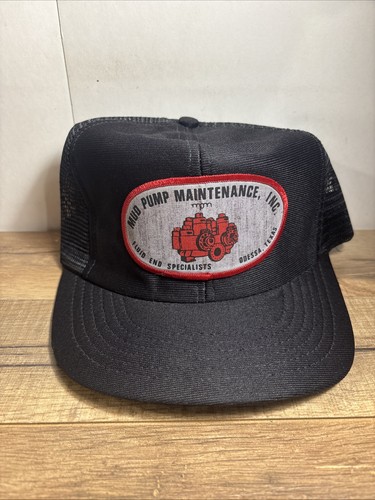 Vintage trucker hat mud pump - vintage,