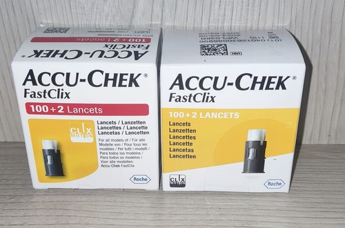 Accu chek fastclix lancets box - fastclix,