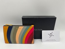 PAUL SMITH 'Swirl' Zip Card