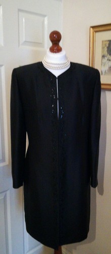 Windsmoor vintage black silk - vintage,