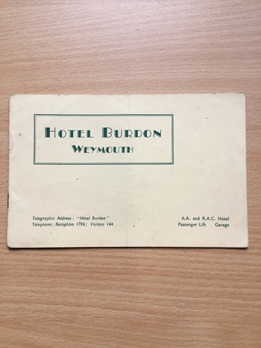 Hotel burdon weymouth - hotel, burdon,