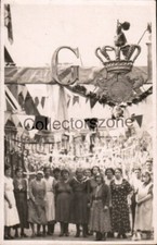 1914 Hull Royal Visit Crowds Real Photo Postcard unposted