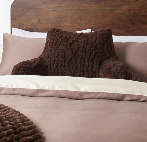 Ohs cable knit bolster cuddle - cable,