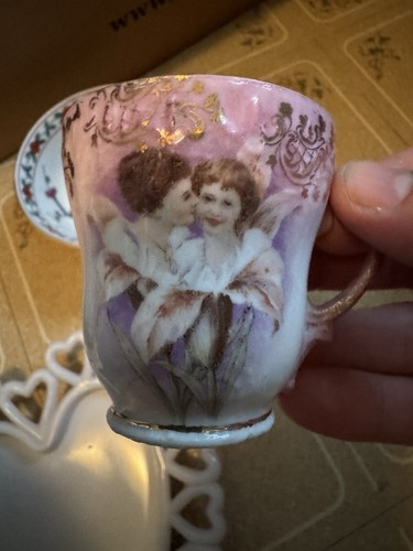 Antique miniature porcelain - antique,