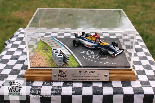 Mansell signed williams - mansell,