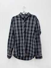 Jump The Gun - Long Sleeved Shirt - Black/Charcoal - 17" Neck L