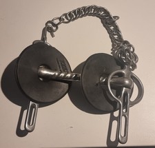 Shires 5 Inch Liverpool Driving Bit with Washers Black