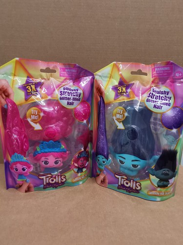 Trolls stretchy hair figures - hair,