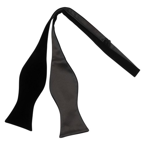 Black velvet self - velvet, self-tie