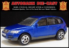 VW TOUAREG TDI 4x4 SUV, RARE 2002-2010 CORGI DIECAST COLLECTORS 1/61 SCALE MODEL