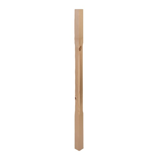Stop chamfered stair balusters - stop,