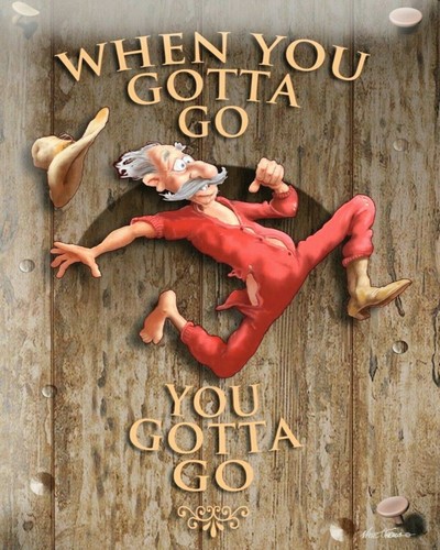 When you gotta - you,
