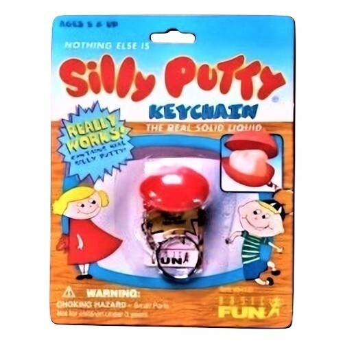 Silly putty keychain basic - putty,