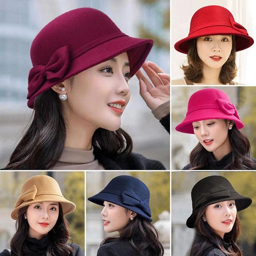 Vintage wool felt fedora hat - fedora,