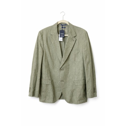 Piombo olive linen - olive, blend