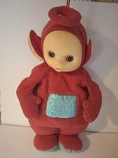 Vintage 1996 Teletubbies Po Hot Water Bottle Pyjama Case Rare Red Ragdoll Boots