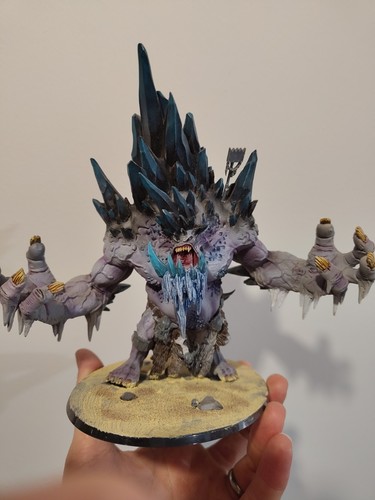 Warmachine hordes glacier king - warmachine/hordes,