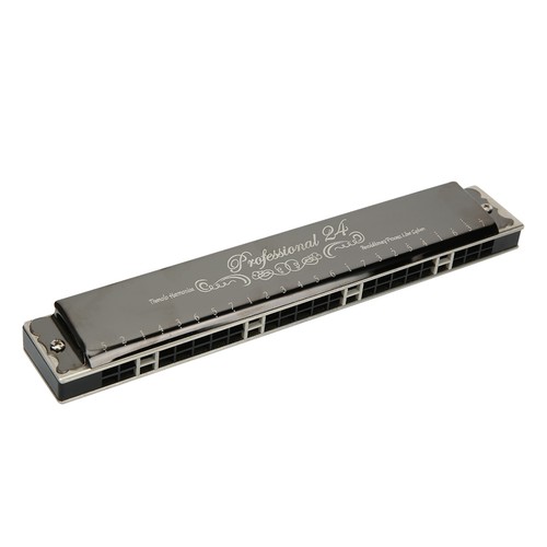 Hole tremolo harmonica key - 24,