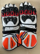 Honda Repsol Motorcycle Motorbike Racing Leather Gloves