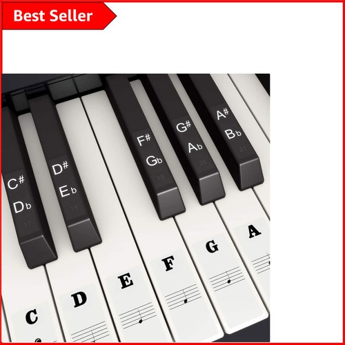 Piano keyboard stickers for - keyboard,