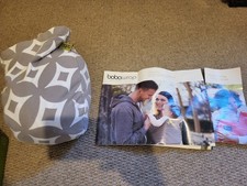 BOBA Baby Wrap Carrier Newborn Infant Sling Gray Adjustable Comfort